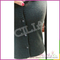 Modern design pretty women's black knitted sweater cardigan with fur collar