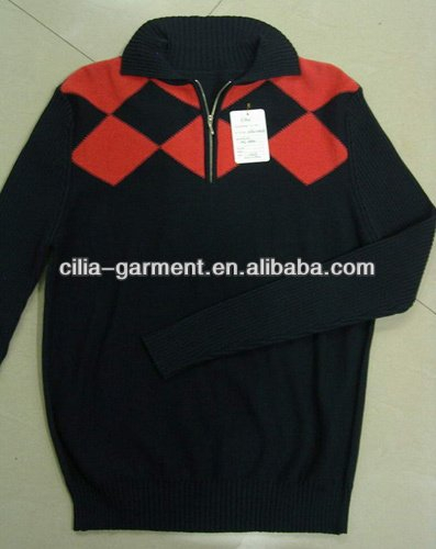 Knitted Sweater,cilla 2013 now fashiln design men sweater