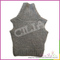 2017 Latest design fancy acrylic and mohair sweater vest for girl