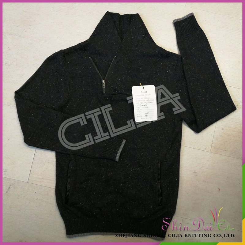 Factory directly provide latest design boy winter warm turtle neck sweater with docts