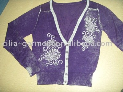 fashion knitted sweater with a nice printting