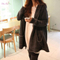 Korea Winter Long Coat Wholesale Women Kint Cardigan Sweater