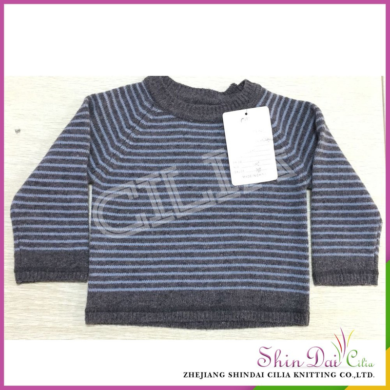 High quality custom shaped kids boys knitiing lambs wool german sweater pullover
