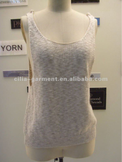 LADY 5gg flat jersey knit sweater