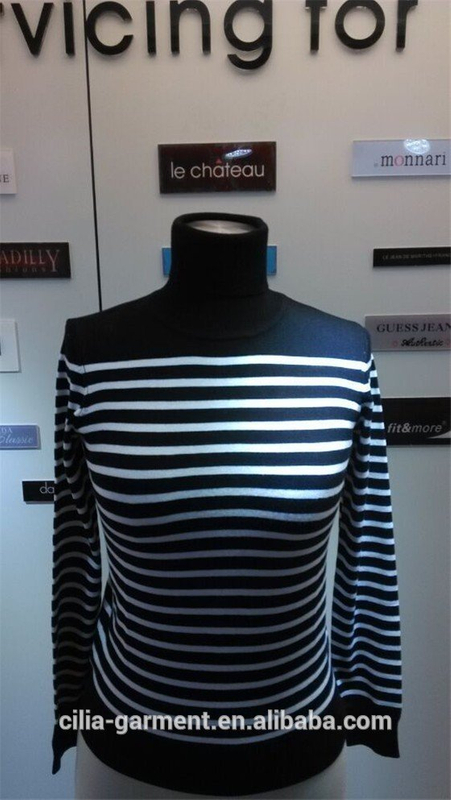 2015 new fashion knitting women sweater with long sleeve pullover