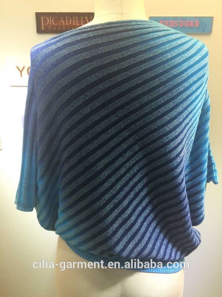 2015 new fashion young lady sweater with short sleeve bat ladies shirt