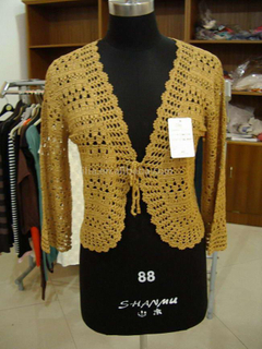Ladies' spring summer crochet cardigan