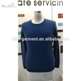 Fashion cheap custom men autumn winter warm acrylic pullover sweater