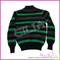 Fashion cheap custom high collar knitting pullover sweater with zipper