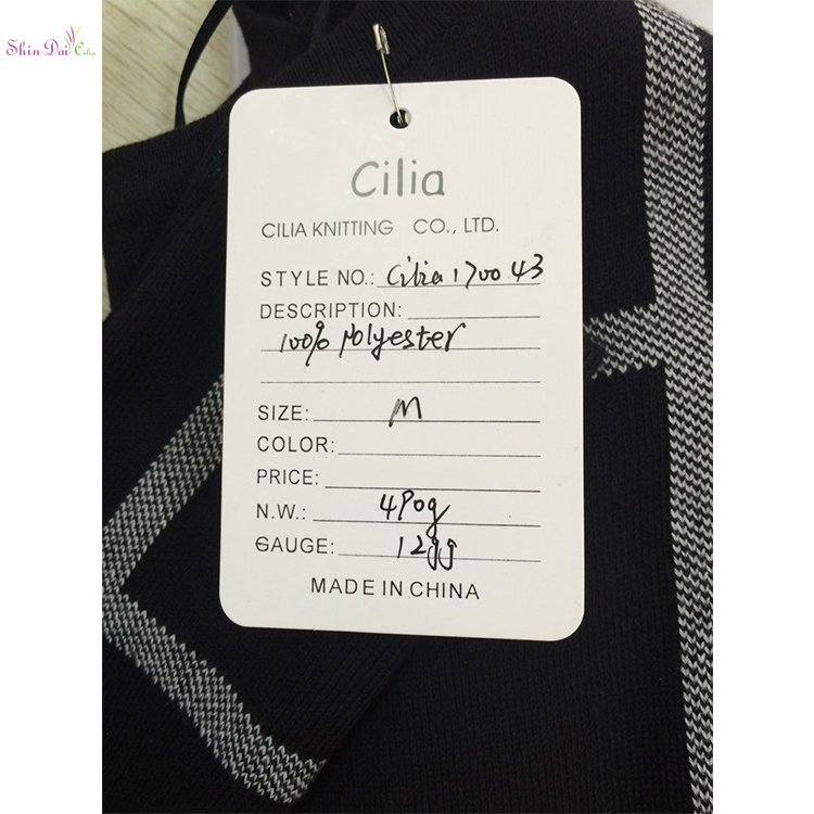 Latest design comfortable women knit round neck collar sweater for autumn winter