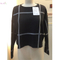 Latest design comfortable women knit round neck collar sweater for autumn winter