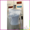 Mature lady womens off shoulder tight pullover sweater with rhinestones and zipper