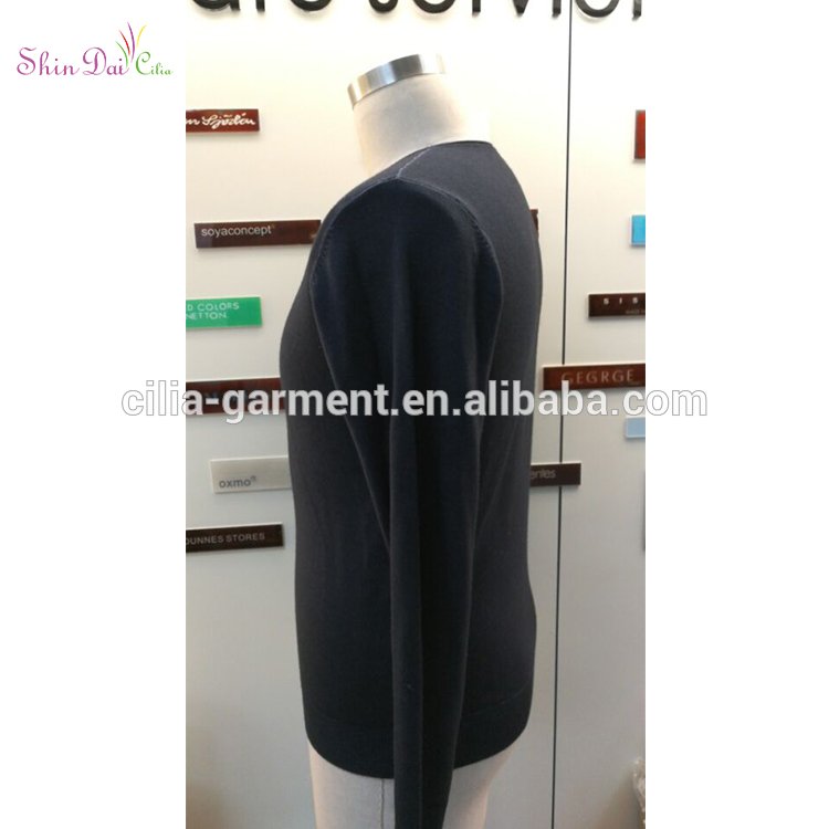 Best price custom european fashion men pure wool winter pullover sweater