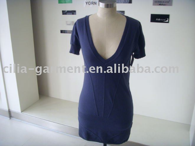 2011 women's knitted long sweater