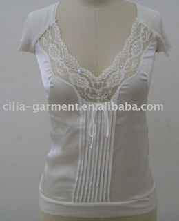 lace fashion knitted sweater