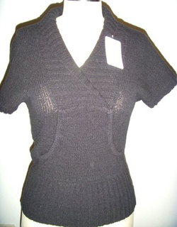 knitwear,lady sweater,cardigan,short sleeves