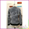 Cheap custom autumn winter lady knit sweater with geometrical pattern jacquard