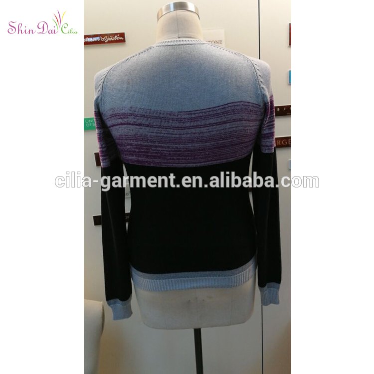 Top selling men's round neck cable knit pullover sweater for autumn winter