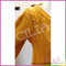 Reasonable price sale stylish orange lady knit sweater cardigan with neps yarn