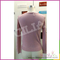 Cute and fashion woman pink round neck collar knitted pullover sweater with lace