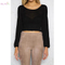 China supplier hot sale fashion womens knitted pullover sweaters with a navel on it