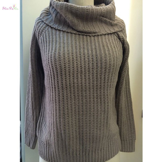 New style wholesale lady womens autumn and winter knitted sweater with turtle neck