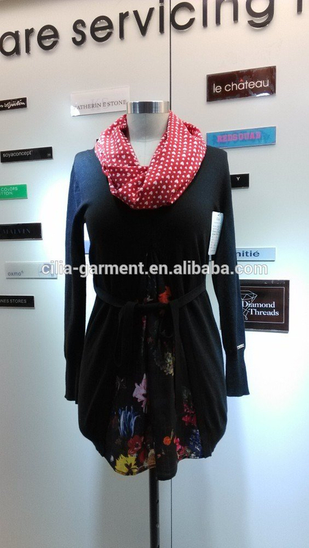 2014 fashion women sweater with collar