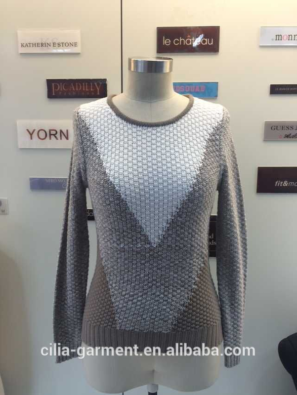 2015 newest design Knitted Sweater cardigan dress