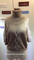 lady knitted sweater with high neck