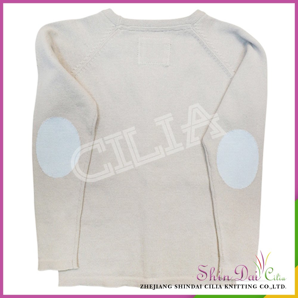 Factory sale unique design winter 100% cotton knitted baby sweater coat