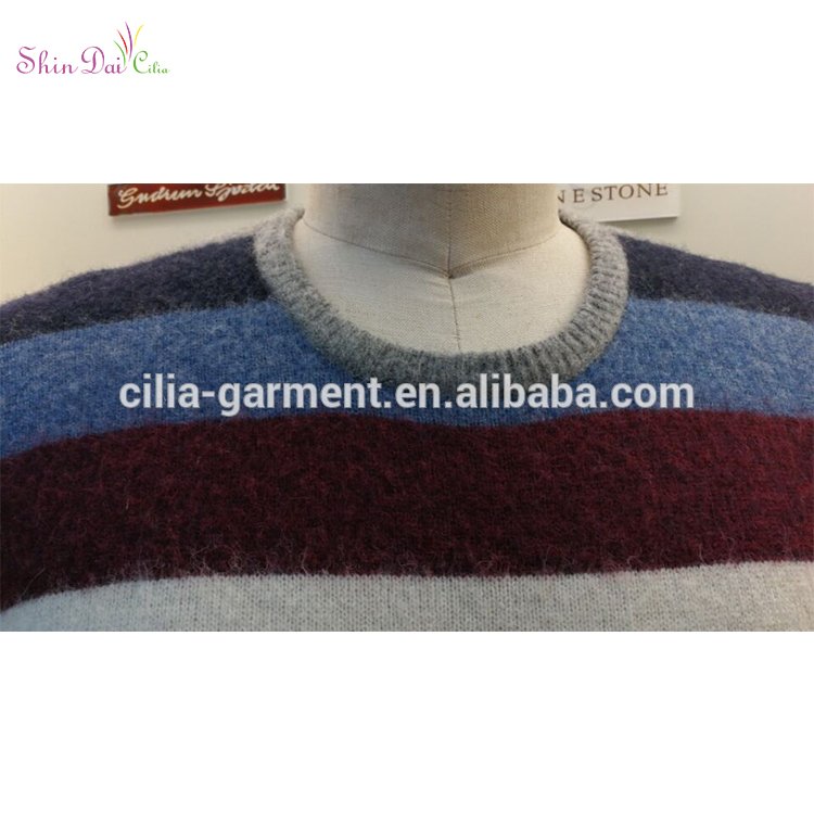Best price custom men winter spring autumn knitting patterns pullover sweater