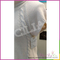 Prompt delivery women white half sleeve turtle neck pullover sweater with cabel