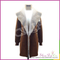 Factory directly provide latest new style 100%acrylic shawl collar cardigan sweater for lady