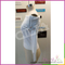 Mature lady womens off shoulder tight pullover sweater with rhinestones and zipper