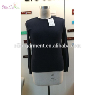 Customized cheap new men winter elastic knitted pullover sweater