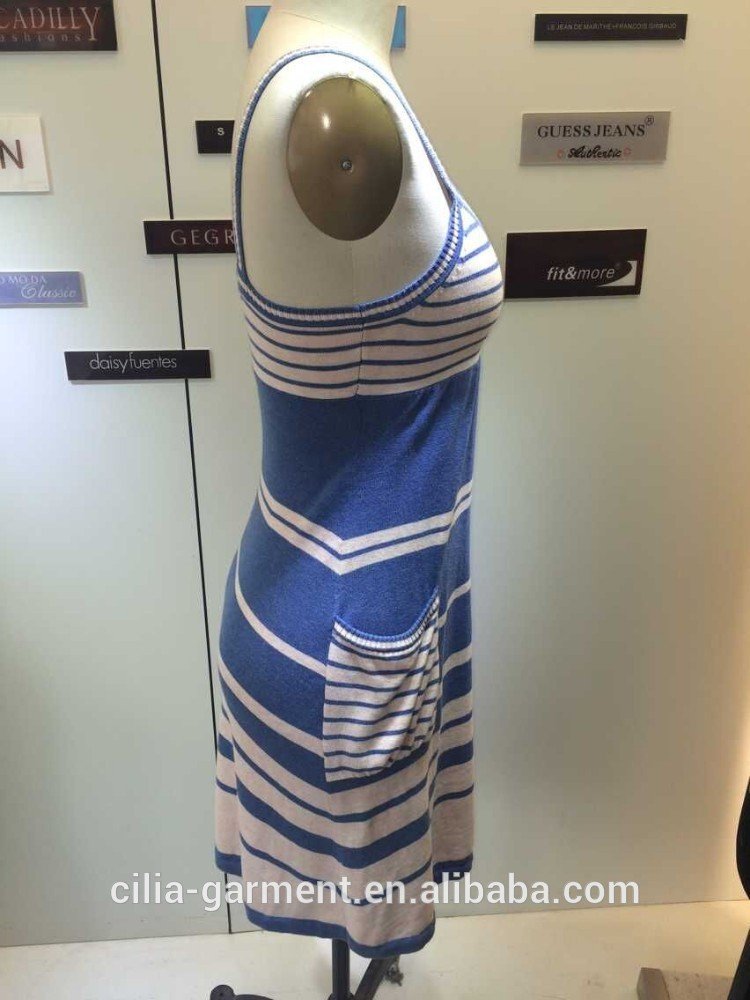 100%cotton beautiful ladies' knit skirt for spring and summer