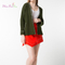 Wholesale Fashion Women Cardigan Sweater Long Cardigan With Alphabet Pattern