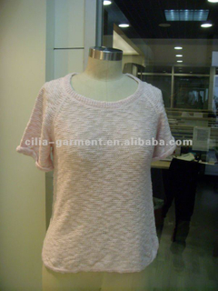 knit pullover lady sweater