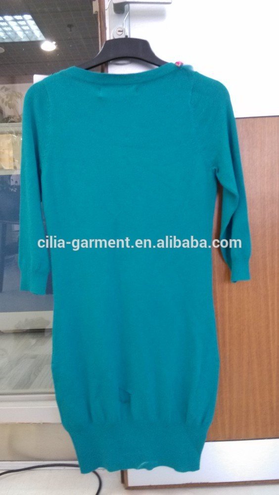 2014 fashion women sweater with manual nail bead