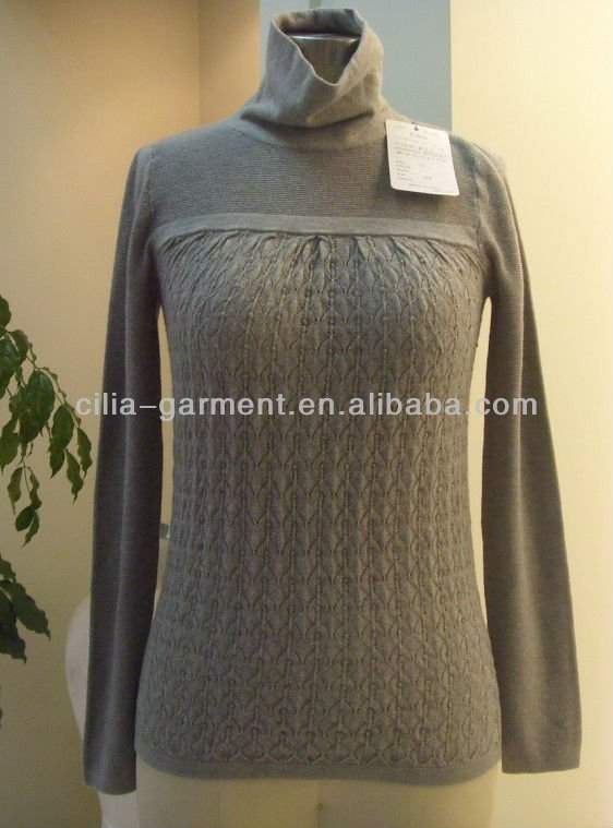 lady knitted sweater