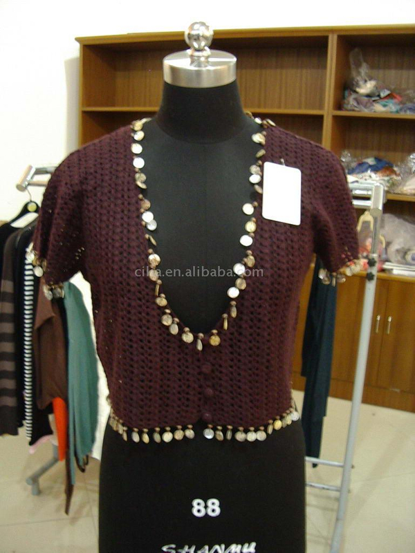 Ladies' spring summer crochet cardigan