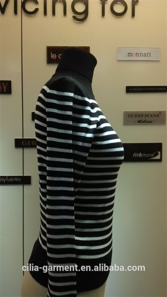 2015 new fashion knitting women sweater with long sleeve pullover