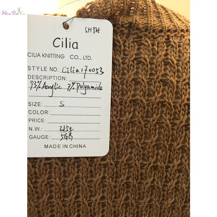 Western style pure color women knitwear short sleeves pullover sweaters