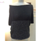 Factory directly high quality lady's women long knit striped sweater