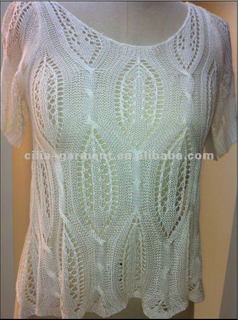 cilia110136,lady 12gg computer knit pullover sweater