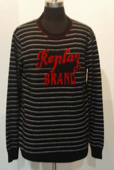 Men's fashion sports knitted Wool sweater
