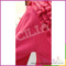 Wholesale new design lady women red woolen cardigan sweater with falbala