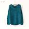 Popular New Designed Fashion Anti-Shrink Knit Pullover Woman Sweater