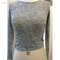 Fashion cheap custom sex lace up knitted apparel pullover sweater