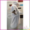 Prompt delivery women white half sleeve turtle neck pullover sweater with cabel